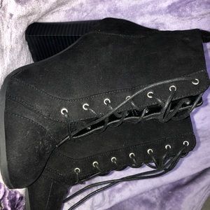 JustFab high-heel boots